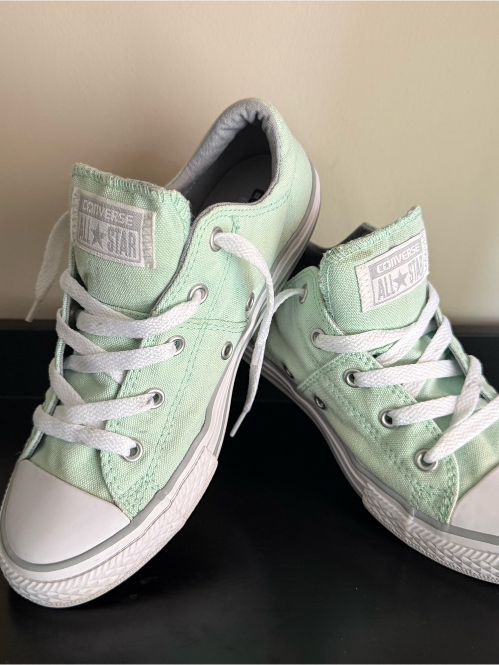 Converse Chuck Taylor All Star Low Top Mint Green Kids Youth Size 3